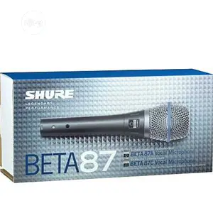 Shure Beta 87 Wired Vocal Microphone