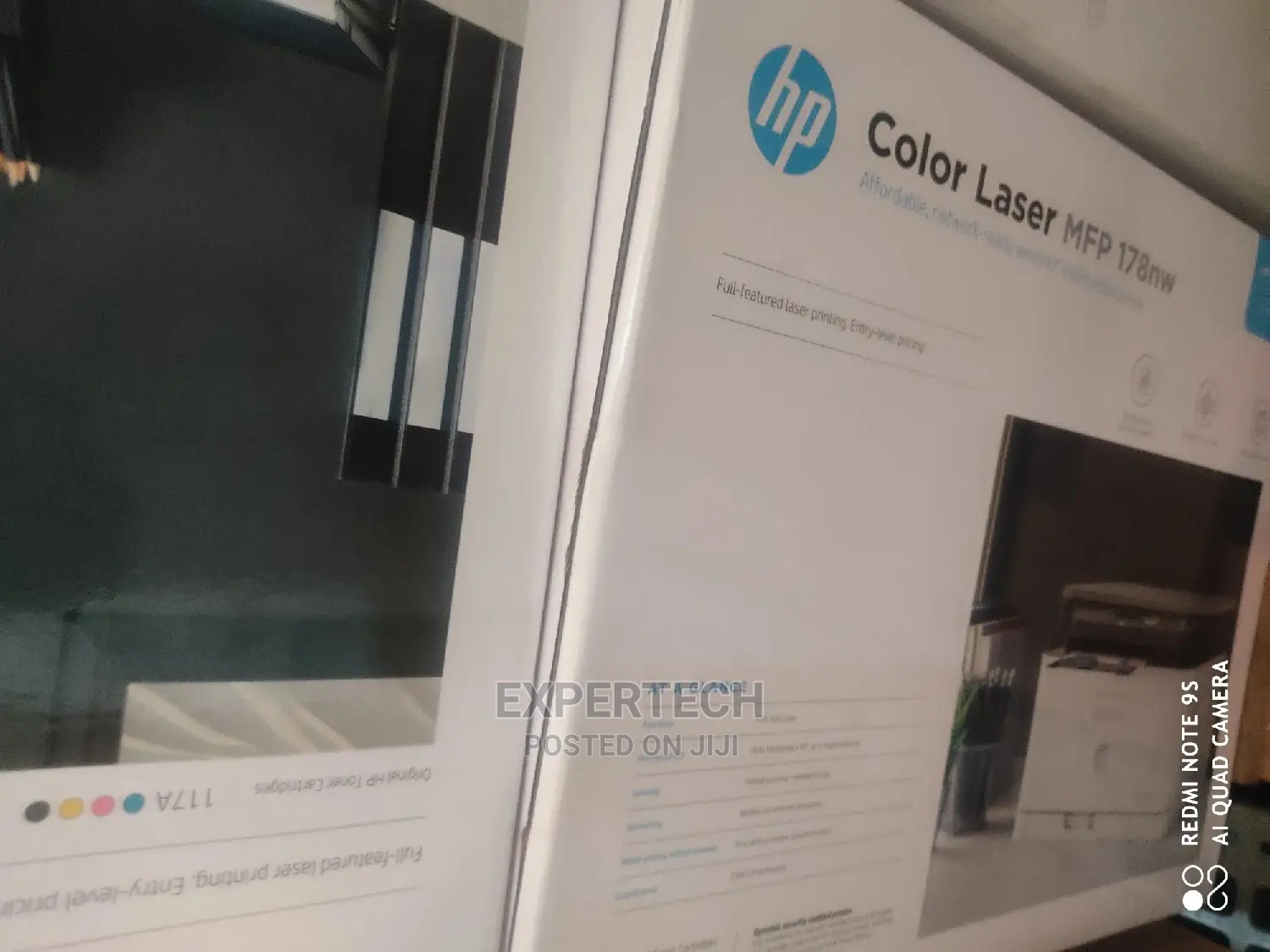 Hp Colour Laser 178nw Multifunction Printer (4zb96a)