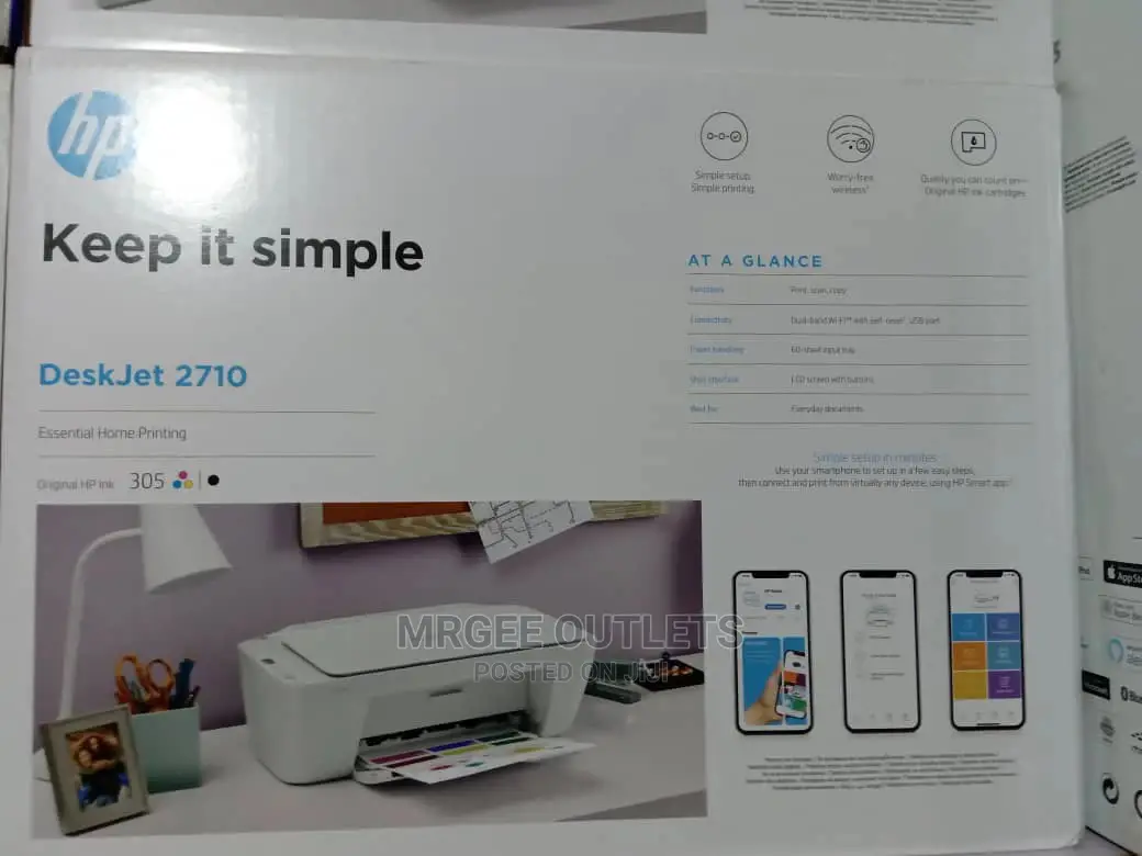 Deskjet 2710 All-in-One Printer (Open Box)
