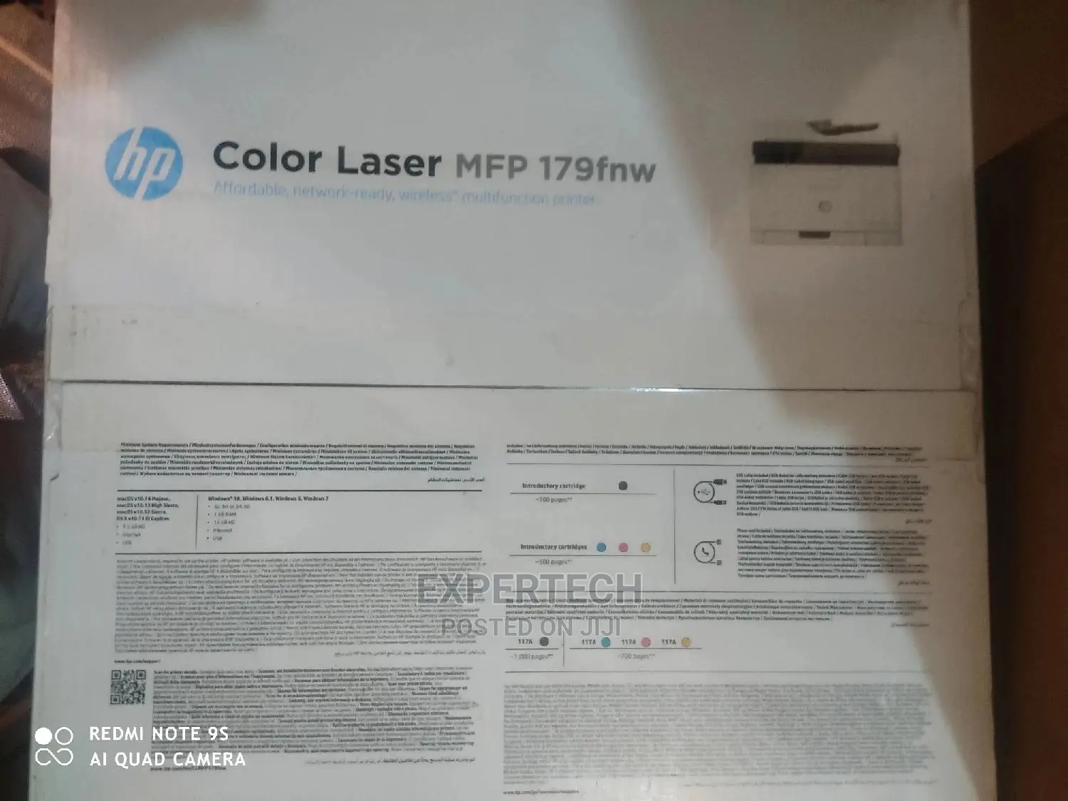 Hp Colour Laser 179fnw Multifunction Printer (4zb97a)