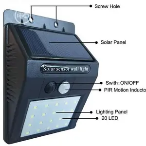 Solar Powered Led Wall Light