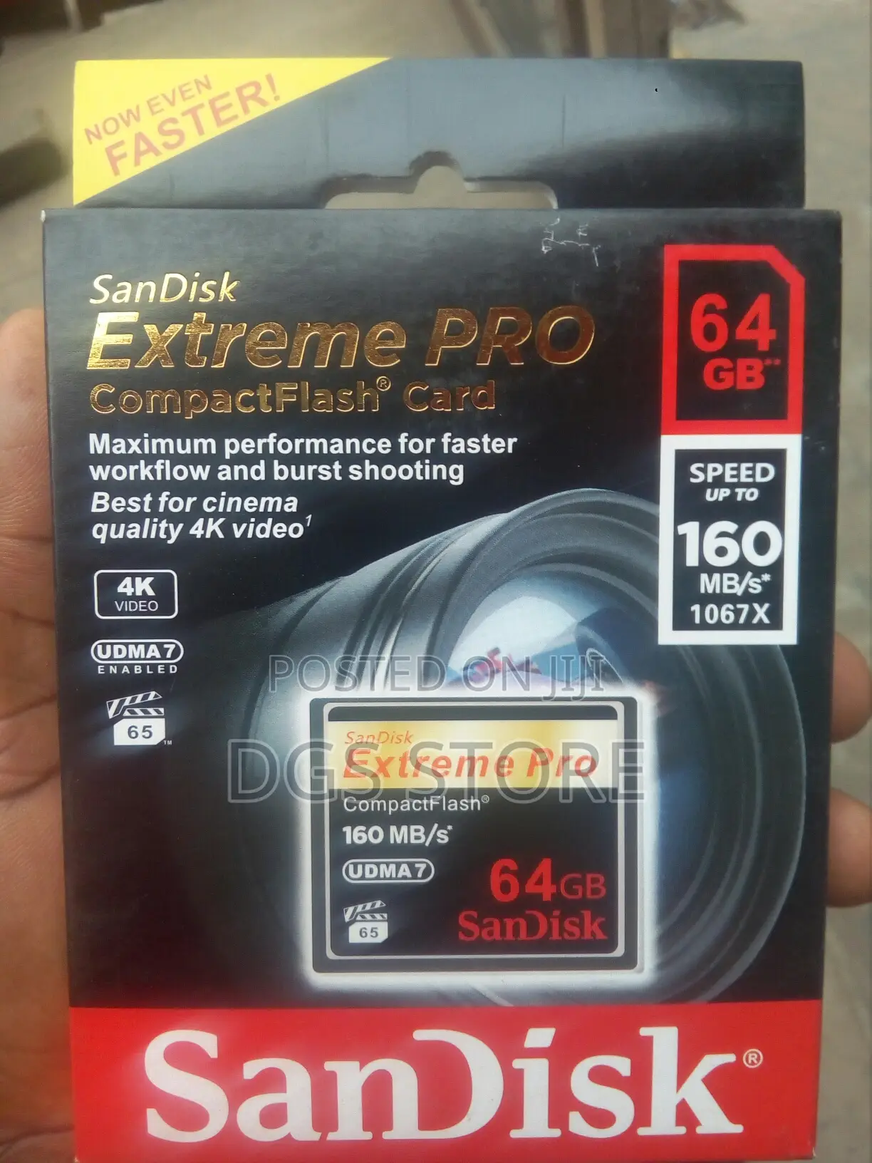 Sandisk Professional Compact Flash 64gb