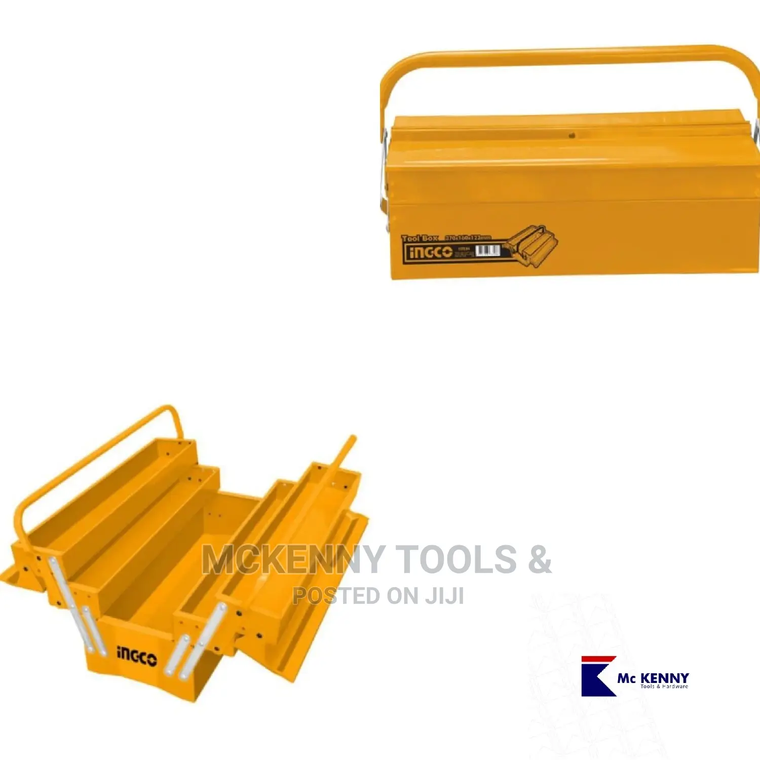 Metal Empty Tools Box