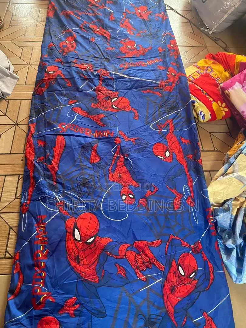 Cartoon Character Design Bedspread