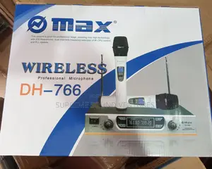 Omax Double Wireless Microphone