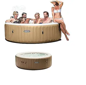 Intex 77in X 28in Purespa Bubble Massage Spa With Energy Spa