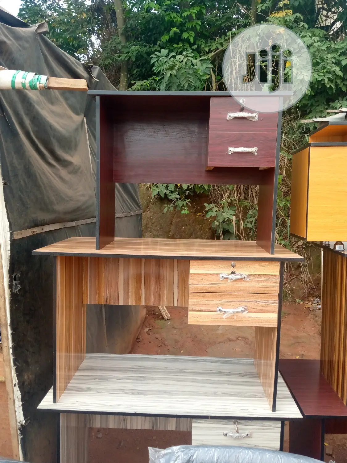 3ft 2 Drawer Table