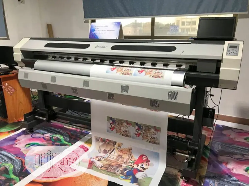 B.New 6ft 1.8m Xp600 Sublimation Large Format Flex Printer