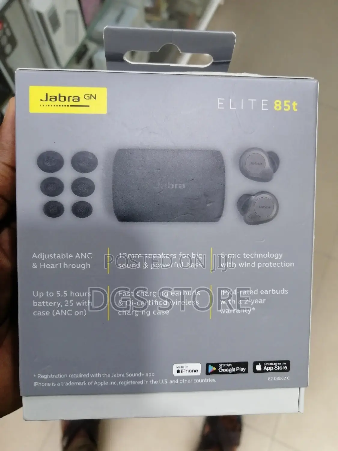 Jabra Elite 85t Bluetooth Earbud