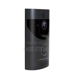 Powerology Smart Video Doorbell (Black)