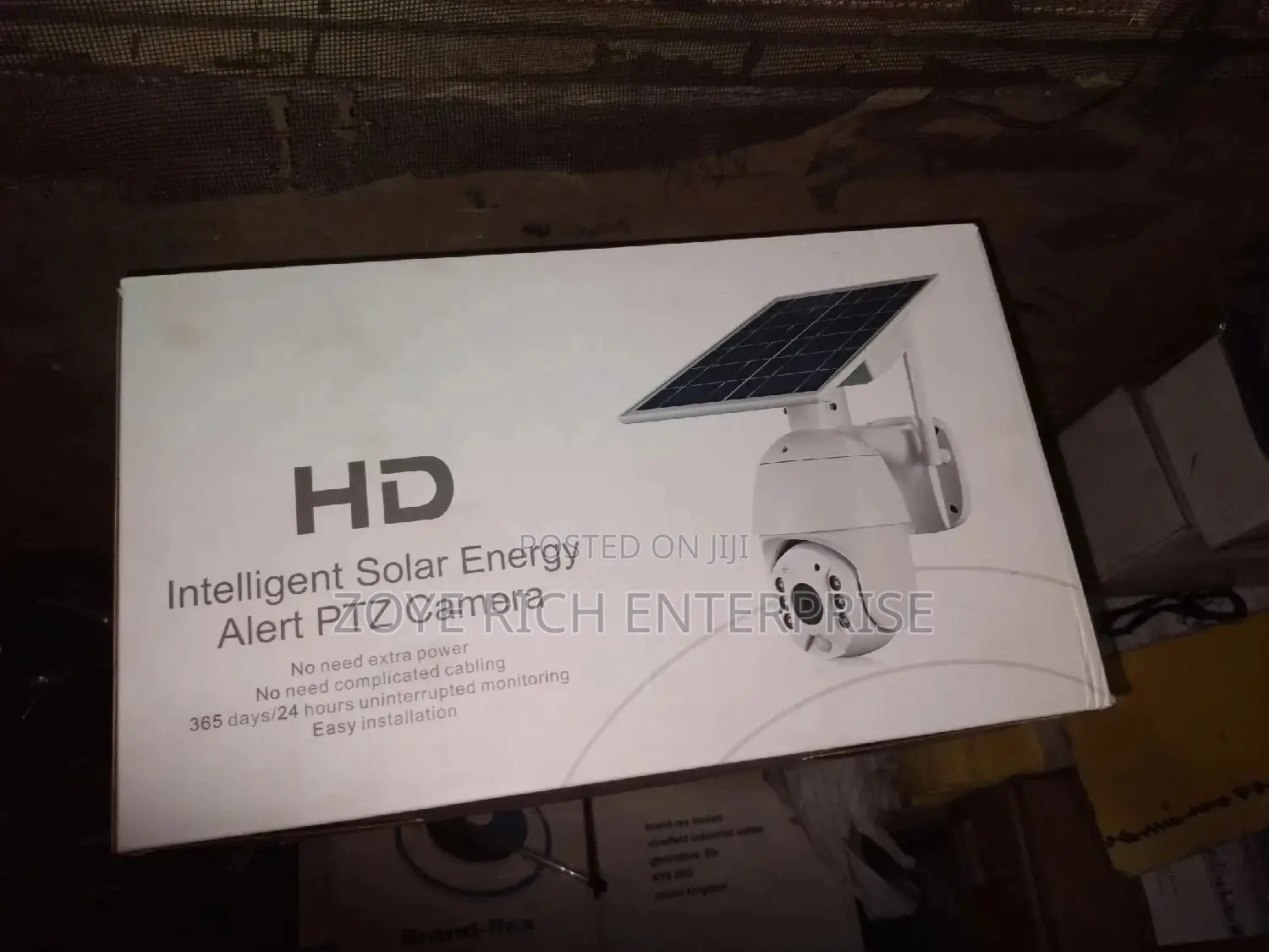Intelligent Solar Ptz Camera