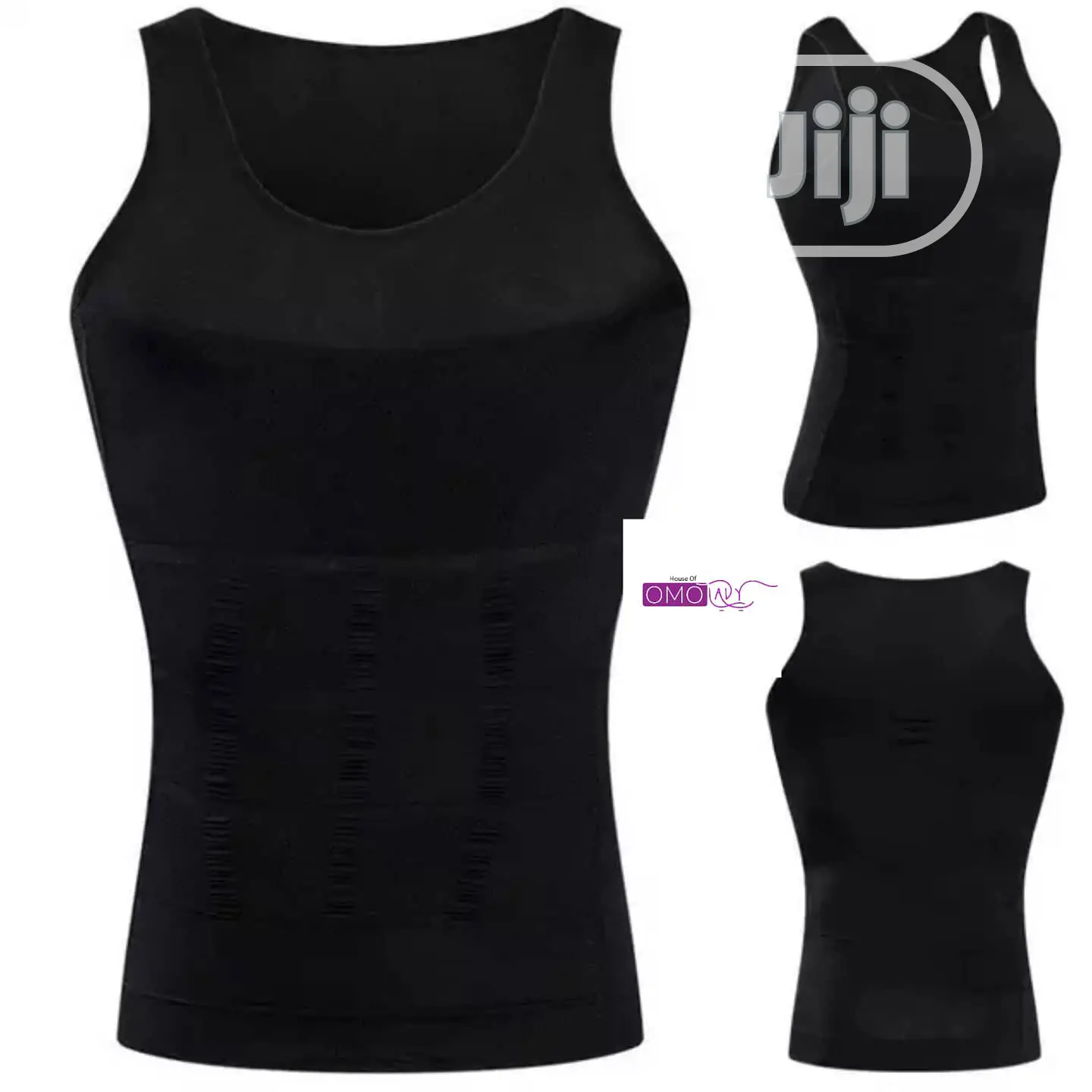 Mens Shapewear Compression Slimming Vest