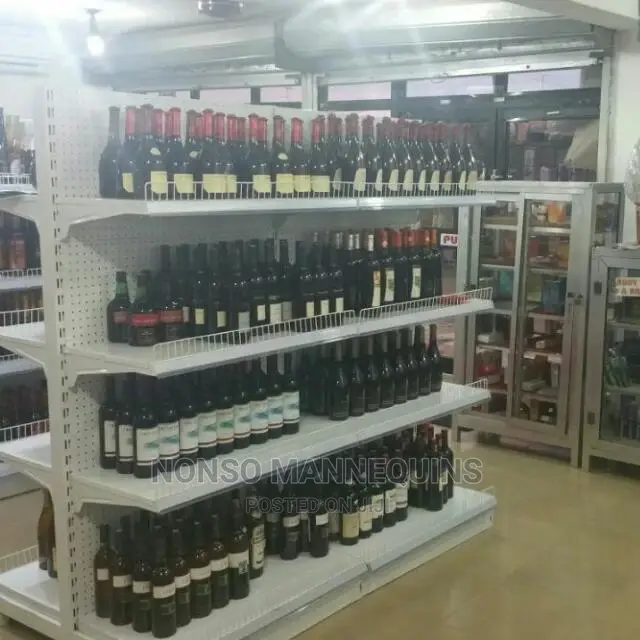High Quality Double Sided Gondola Shelving