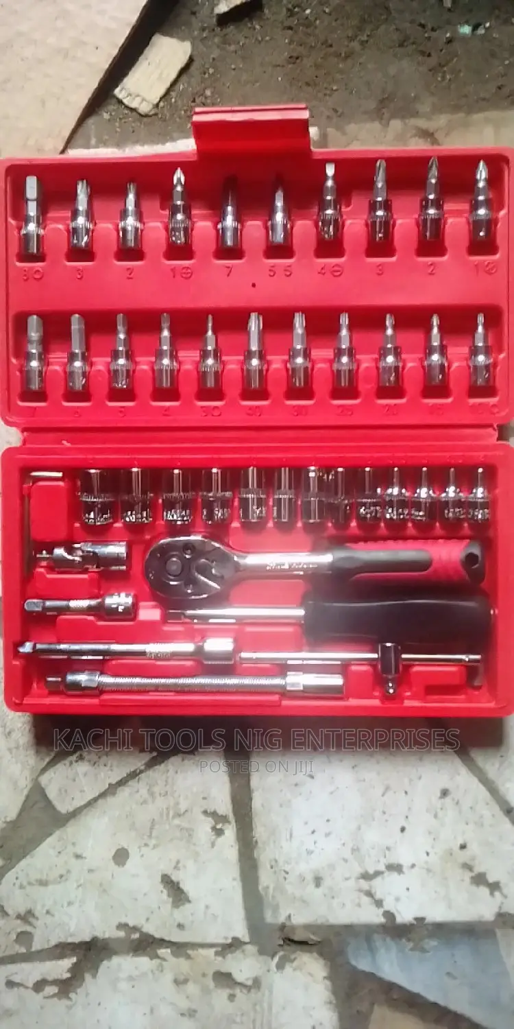 Orginal 3/8 Socket Nd Allen Key Set