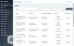 Tailor / Fashion Designer Management System / Software