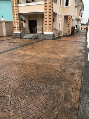 Stamped Concrete Colored Flooring Sealer Color Release