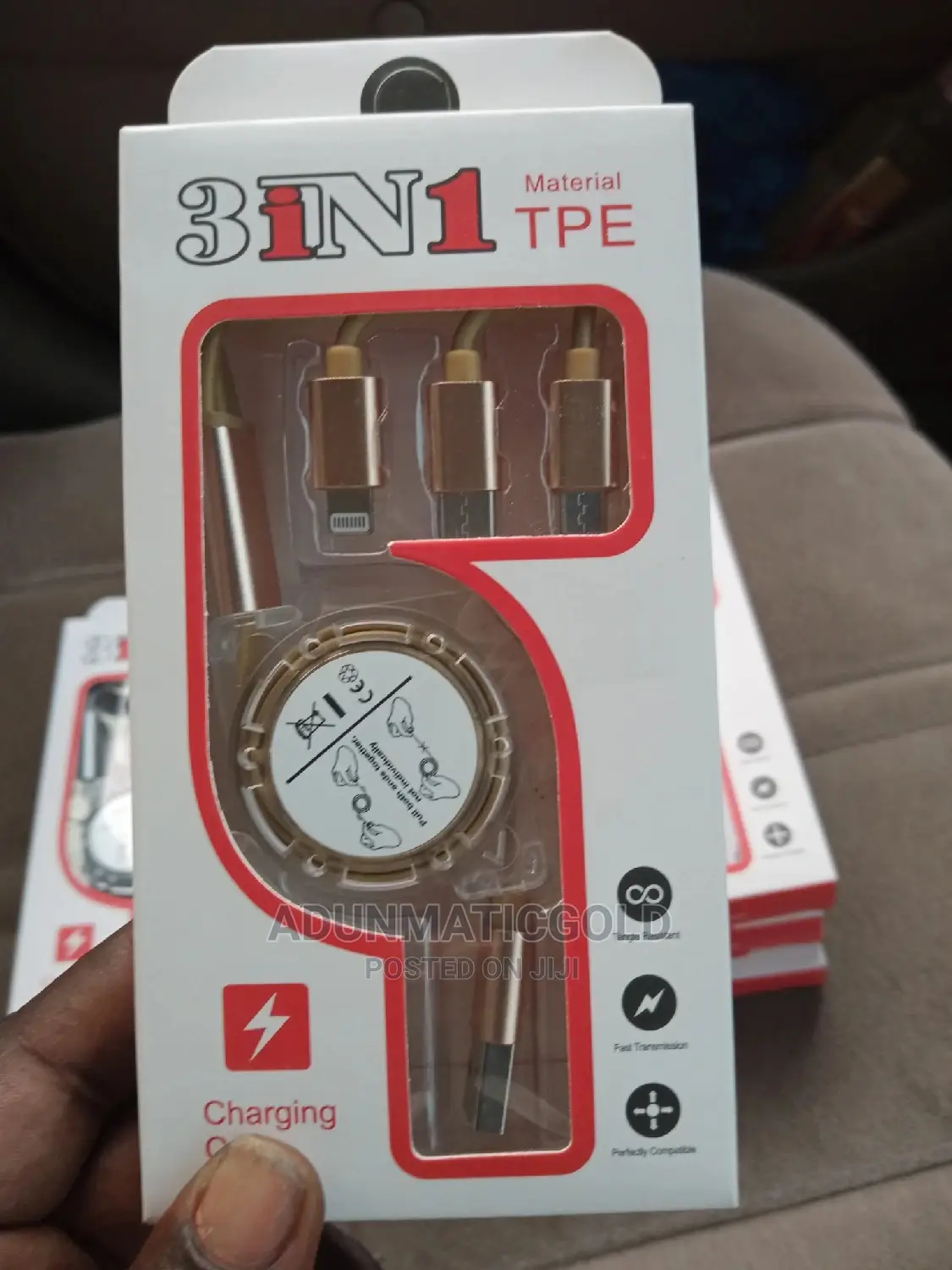 3 in 1 Fast Charging Cable