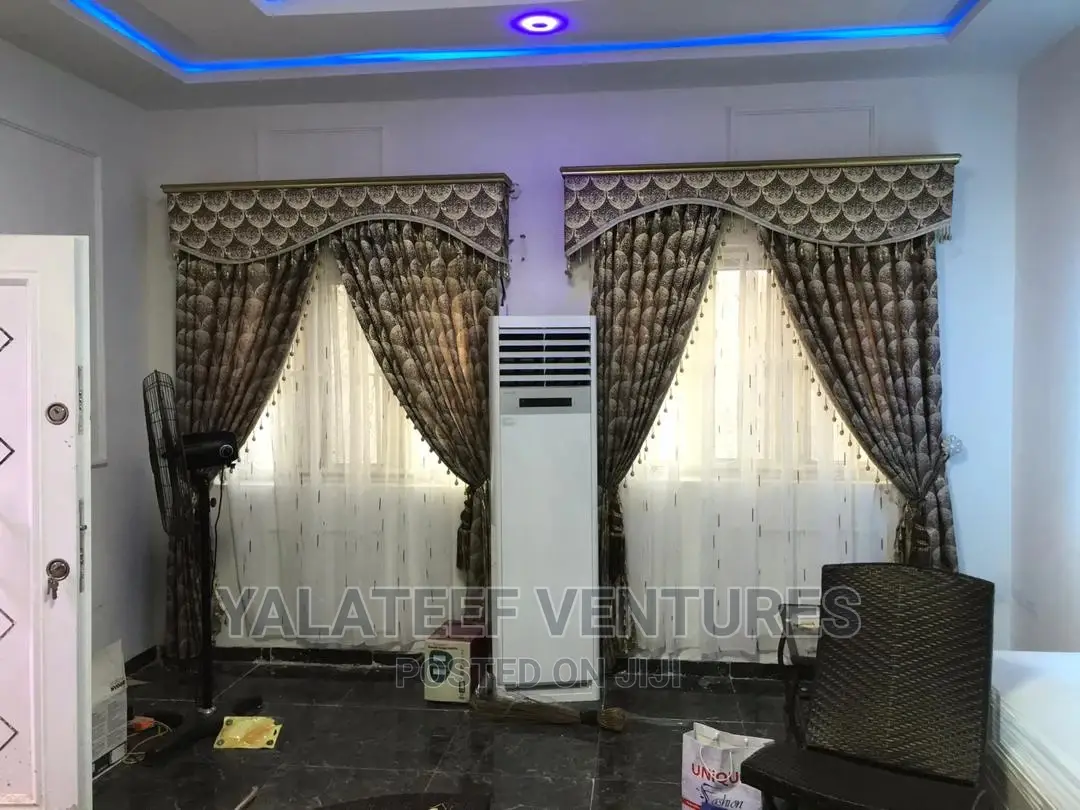 Imported Turkish and Stock Curtains (Per Yard)