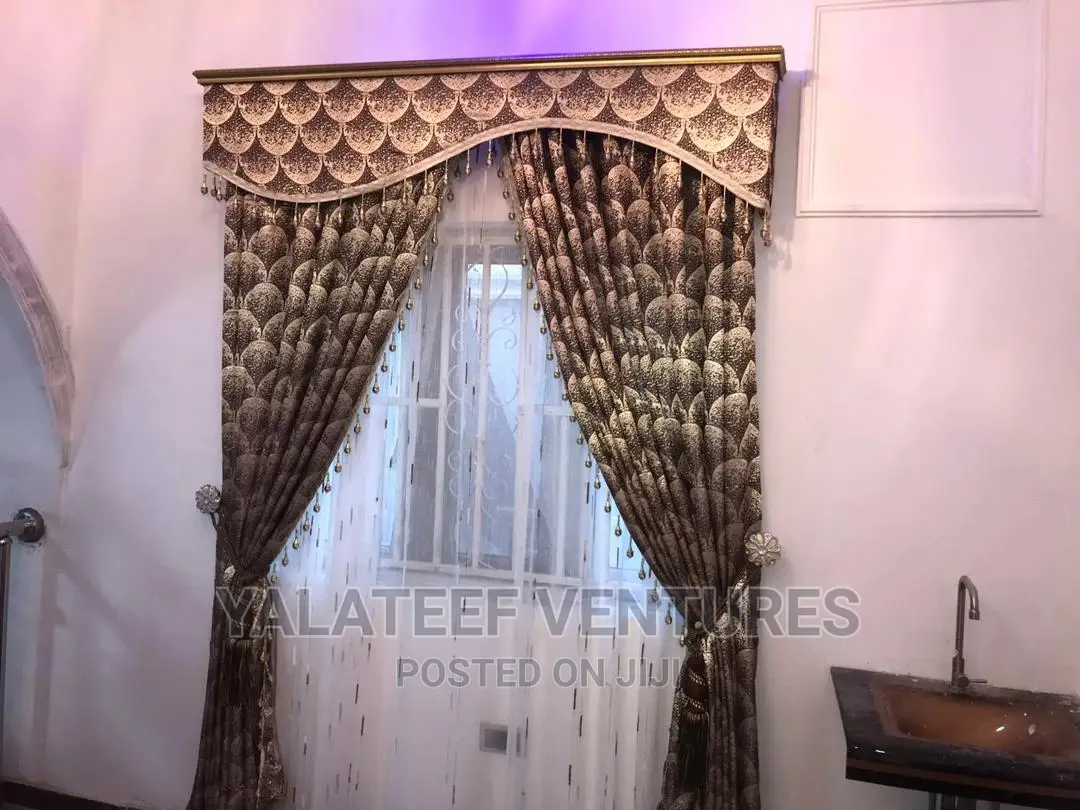 Imported Turkish and Stock Curtains (Per Yard)