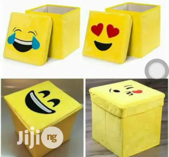Smiley Emoji Storage Box