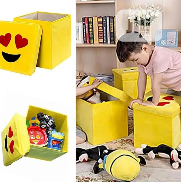 Smiley Emoji Storage Box