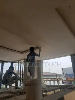 Pop Celling, Screeding And Painting
