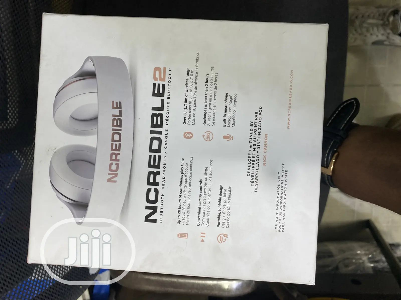 Ncredible 2 Headphone - White.