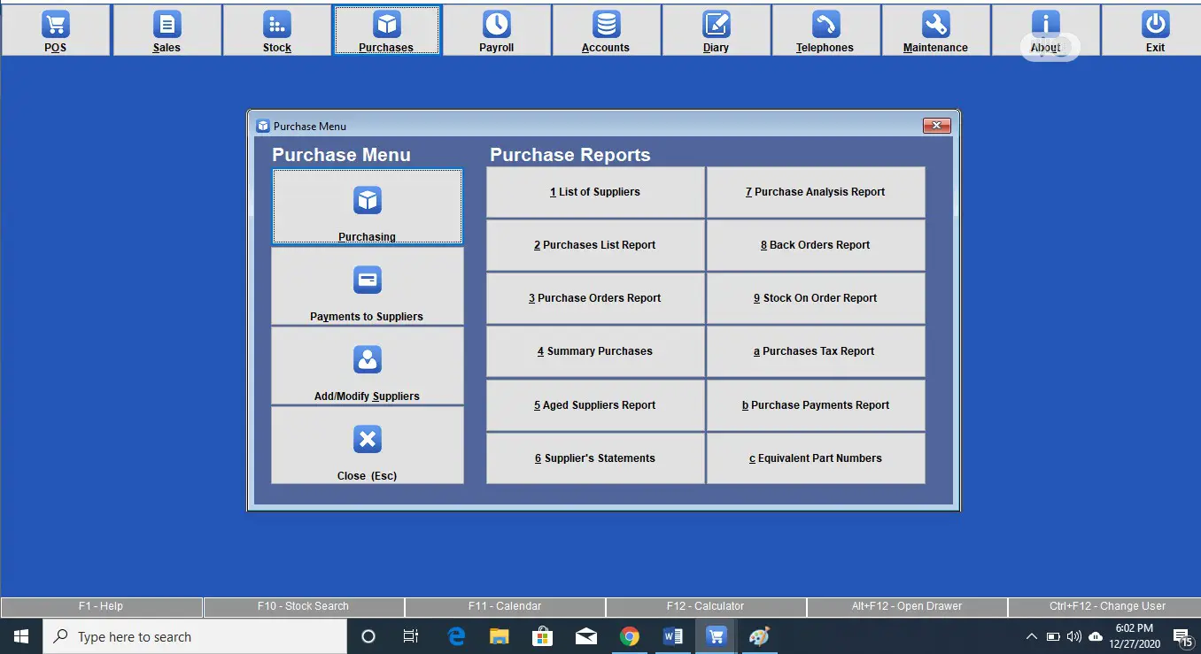 Retailman POS Software, Retail, Restaurant, Distribution