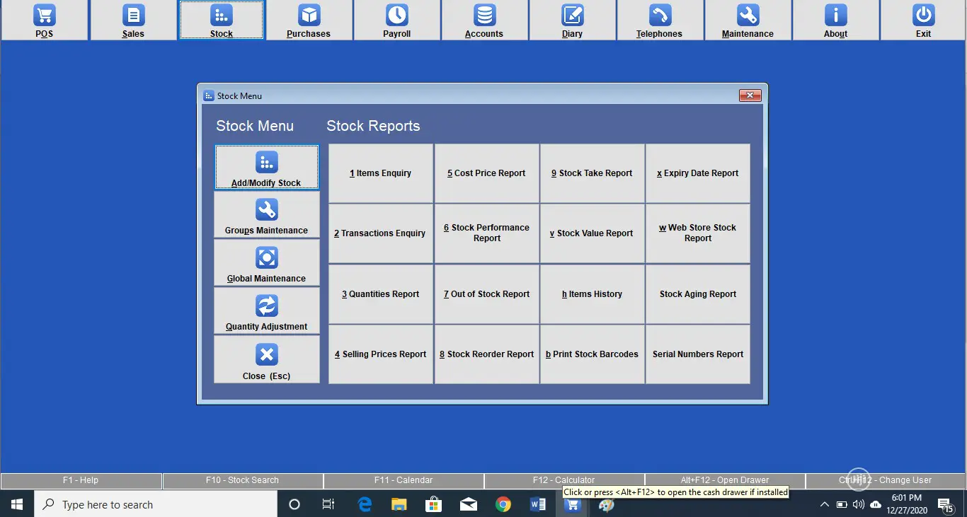 Retailman POS Software, Retail, Restaurant, Distribution