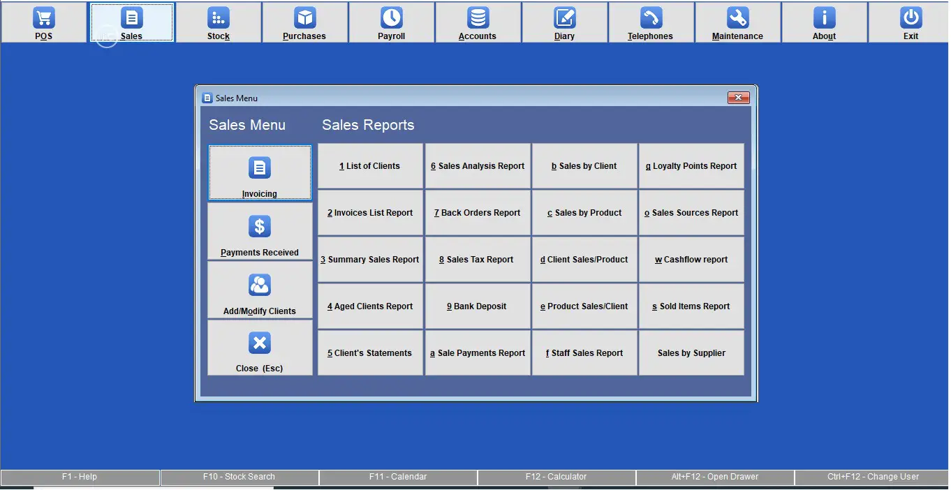 Retailman POS Software, Retail, Restaurant, Distribution
