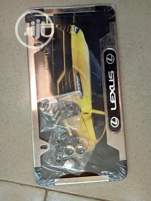 Lexus Plate Number Frame