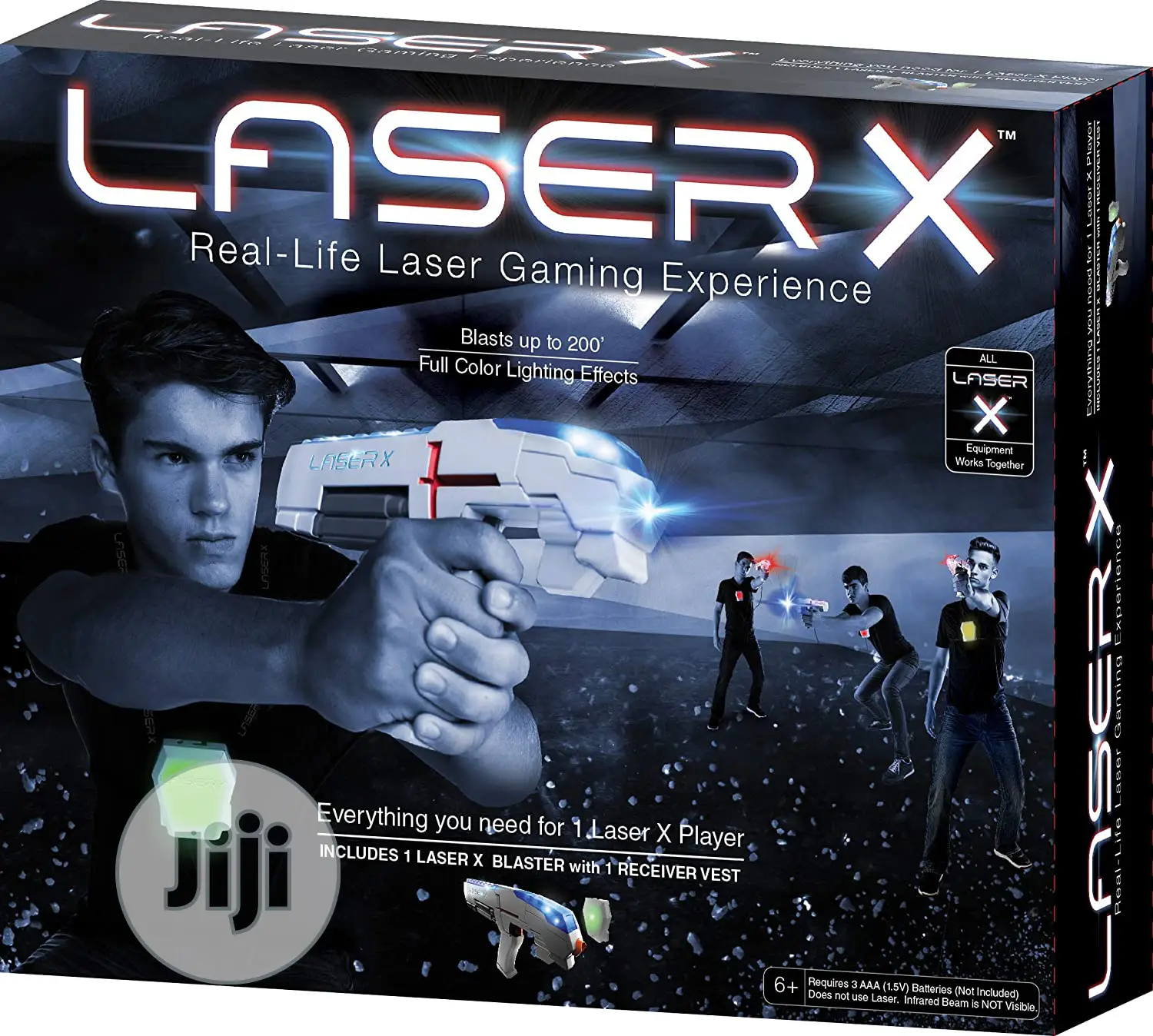 Laser X 4 Player Pack Real Life Laser Gaming Experience