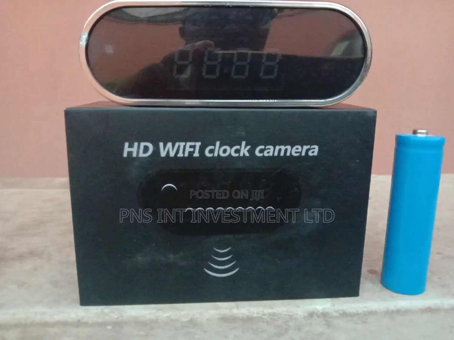 HD Wi-Fi Digital Camera Clock