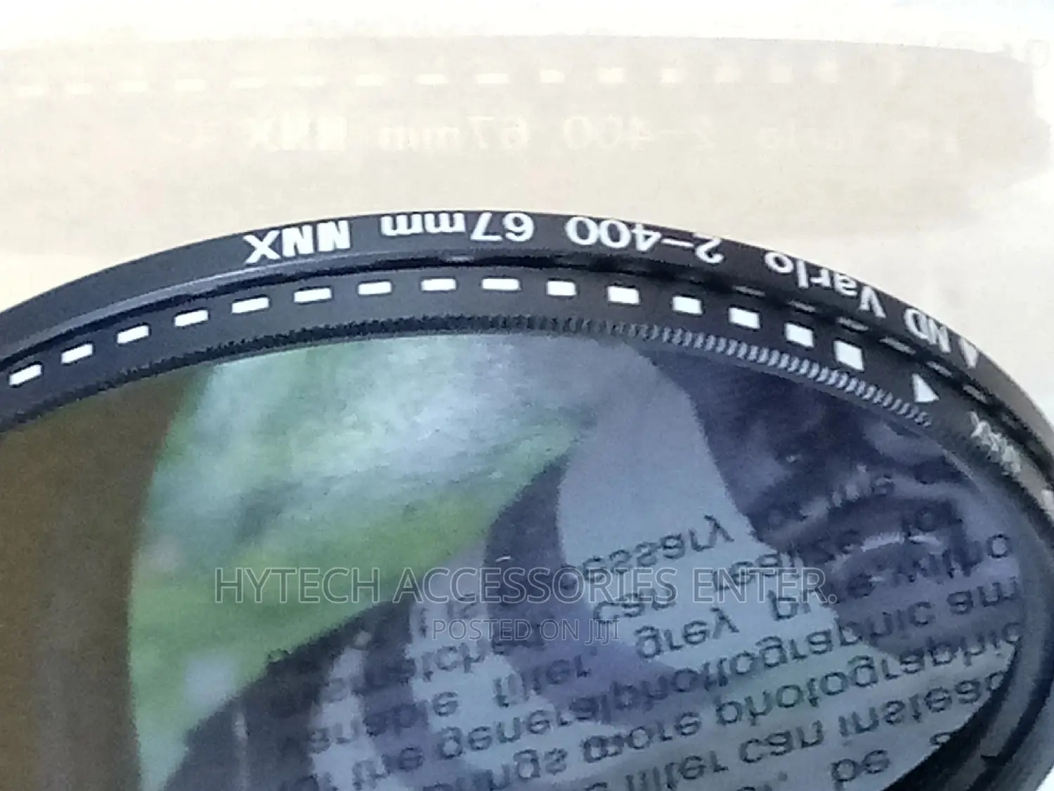 Variable Neutra Density Filter