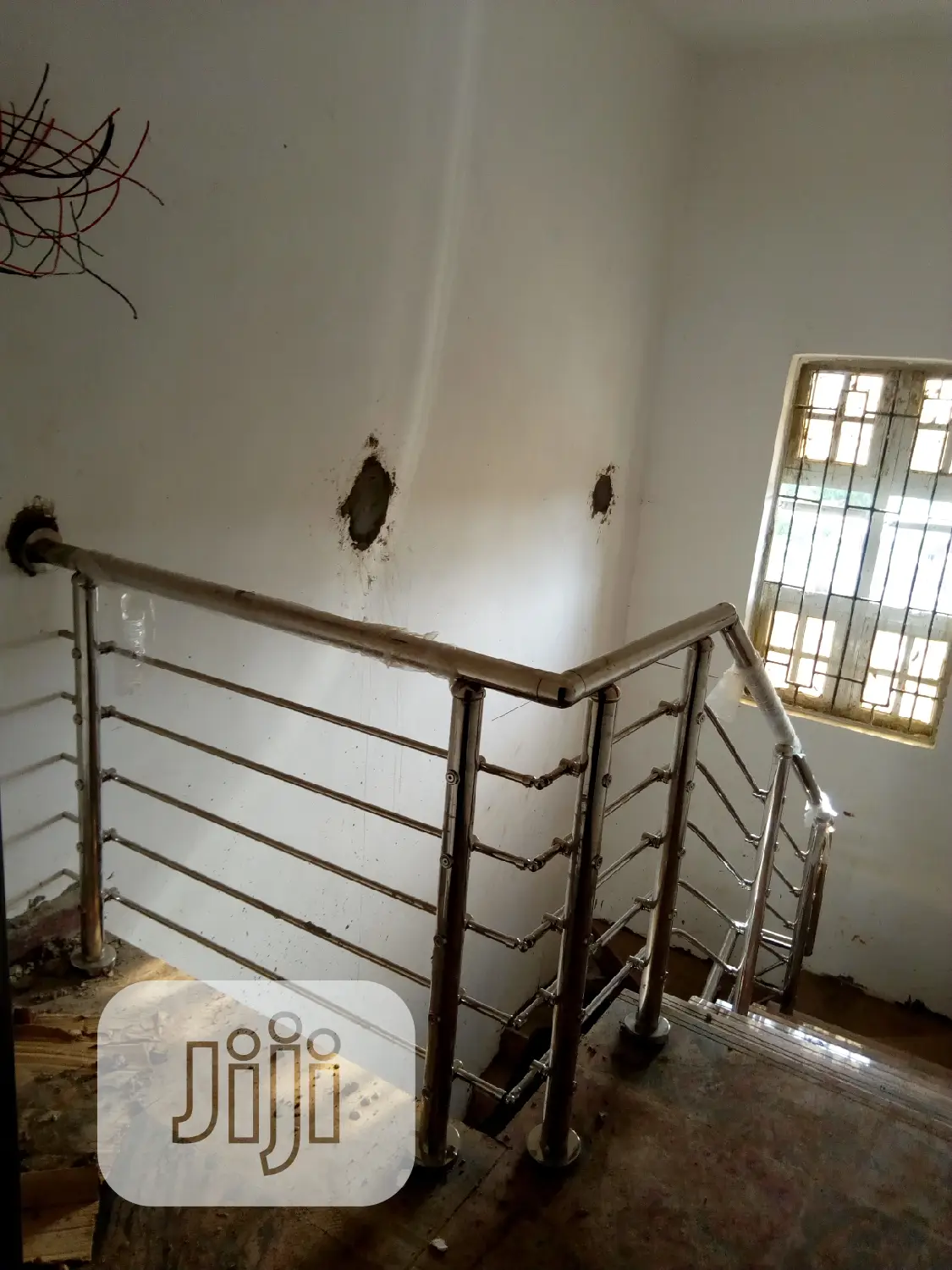 Stainless Balcony And Staircase Handrail @Abuja