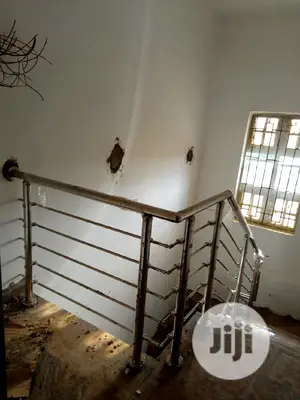 Stainless Balcony And Staircase Handrail @Abuja