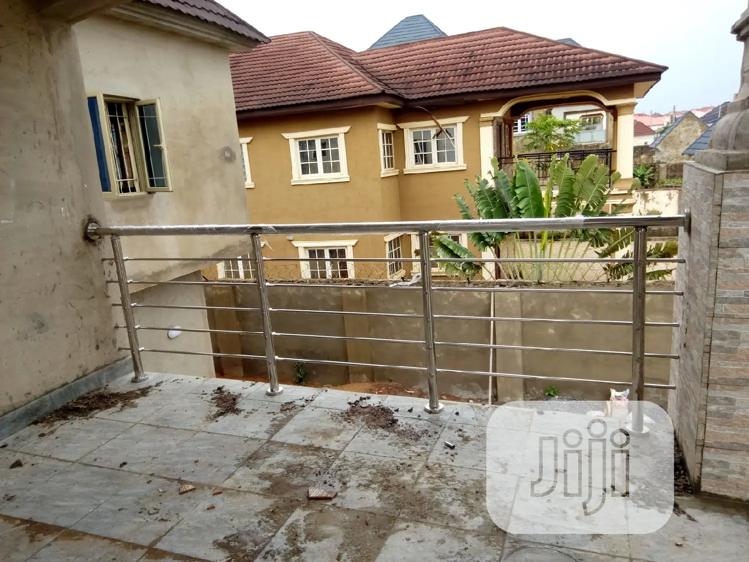 Stainless Balcony And Staircase Handrail @Abuja