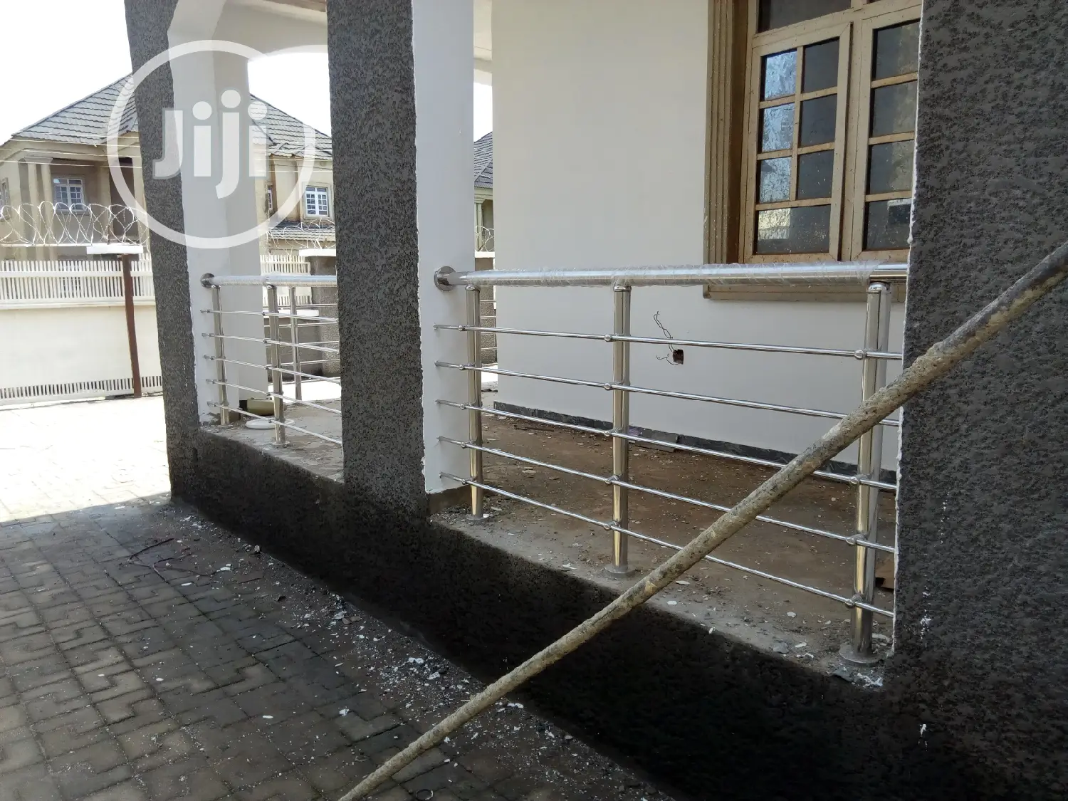 Stainless Balcony And Staircase Handrail @Abuja