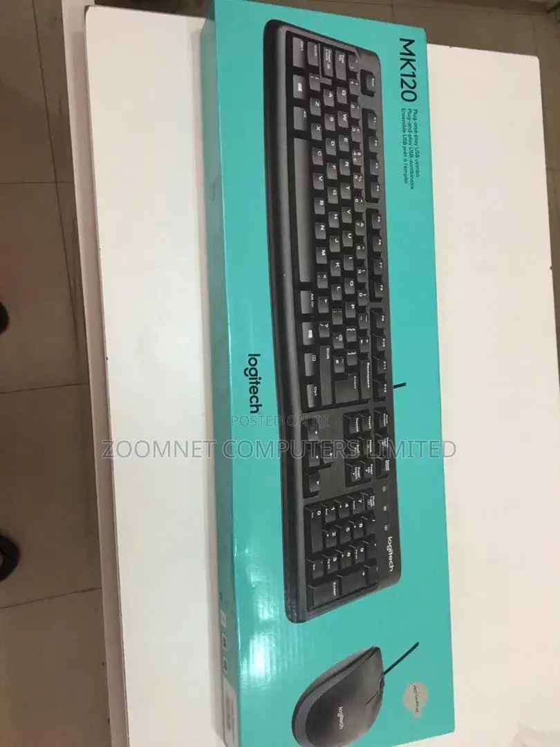 MK120 Logitech Keyboard And Mouse