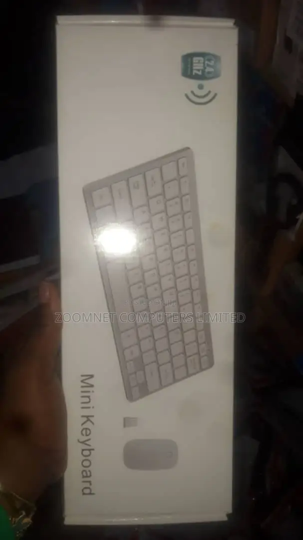 Wireless Mini Keyboard and Mouse