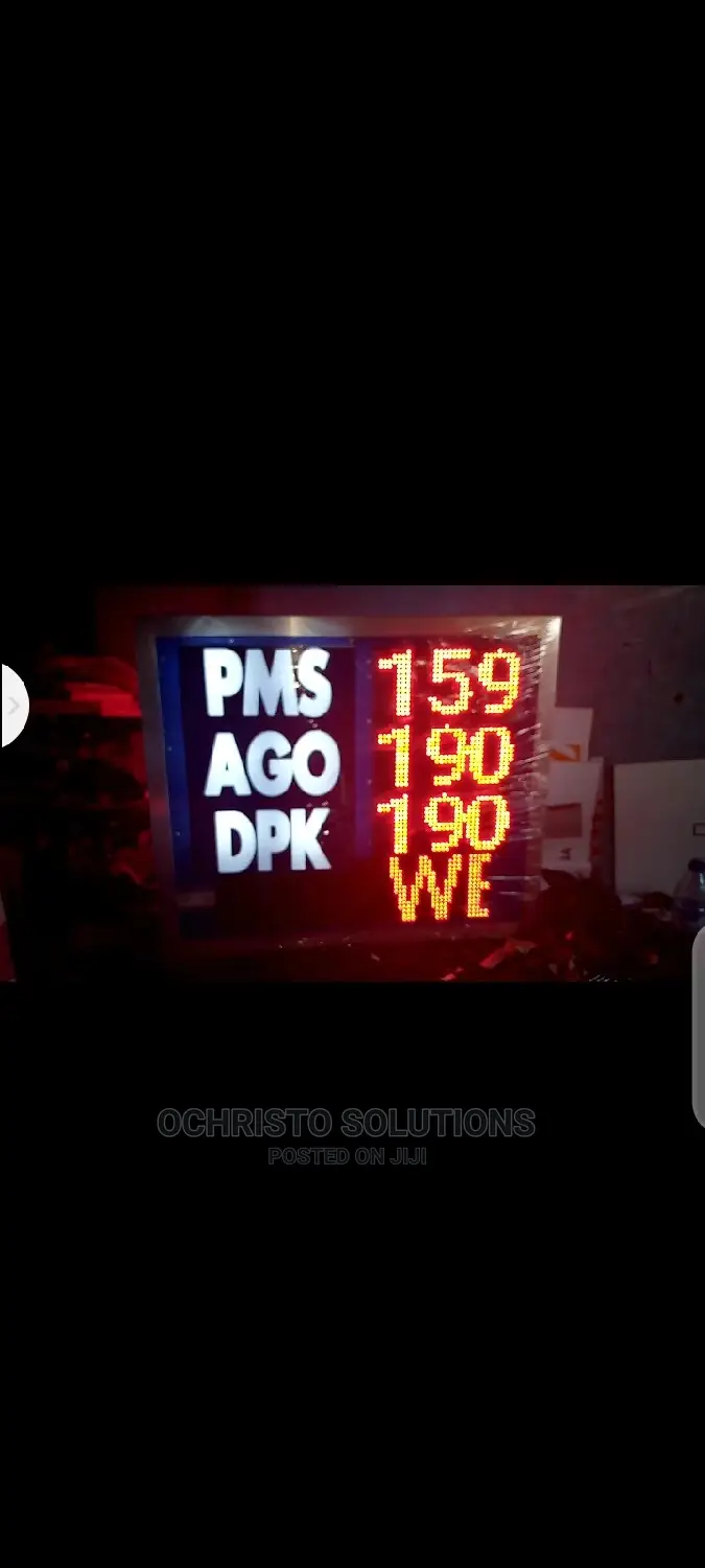 Filling Station Price List