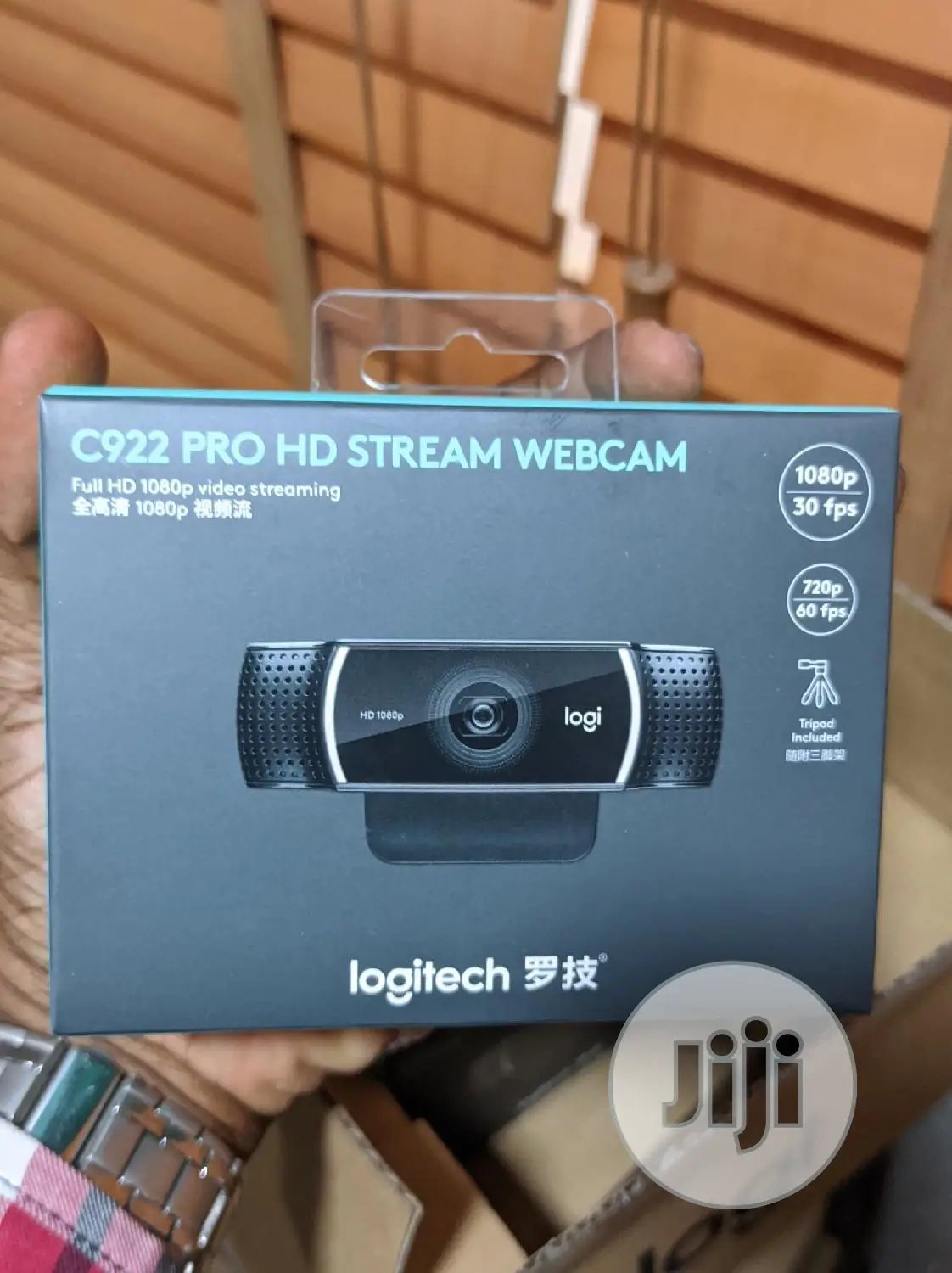 Logitech C922 Full Hd Webcam With Tripod Stand