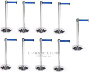Stainless Queue Barrier