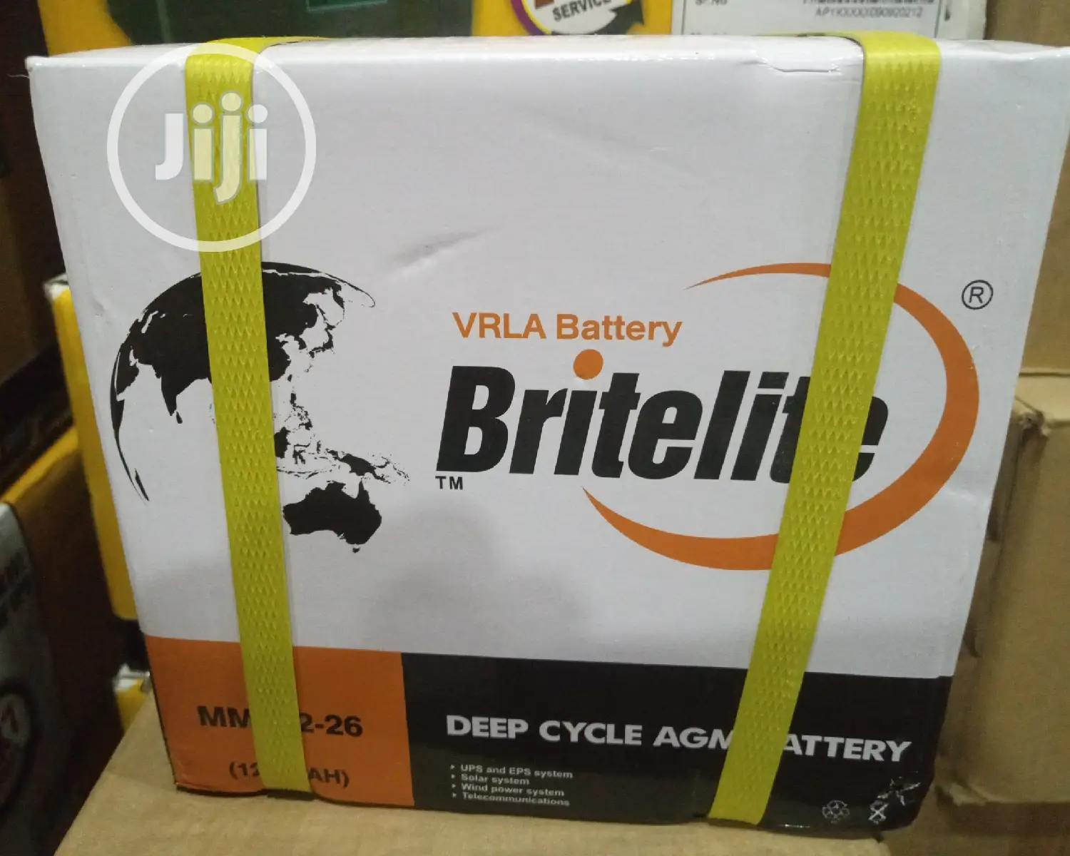 12v26ah Britelite Ups Deep Cycle Battery