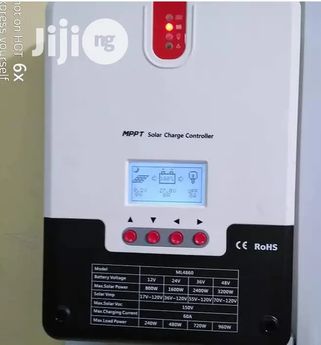 MPPT Charge Controller 60ah