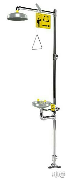 Combined Emergency Eyewash and Shower System