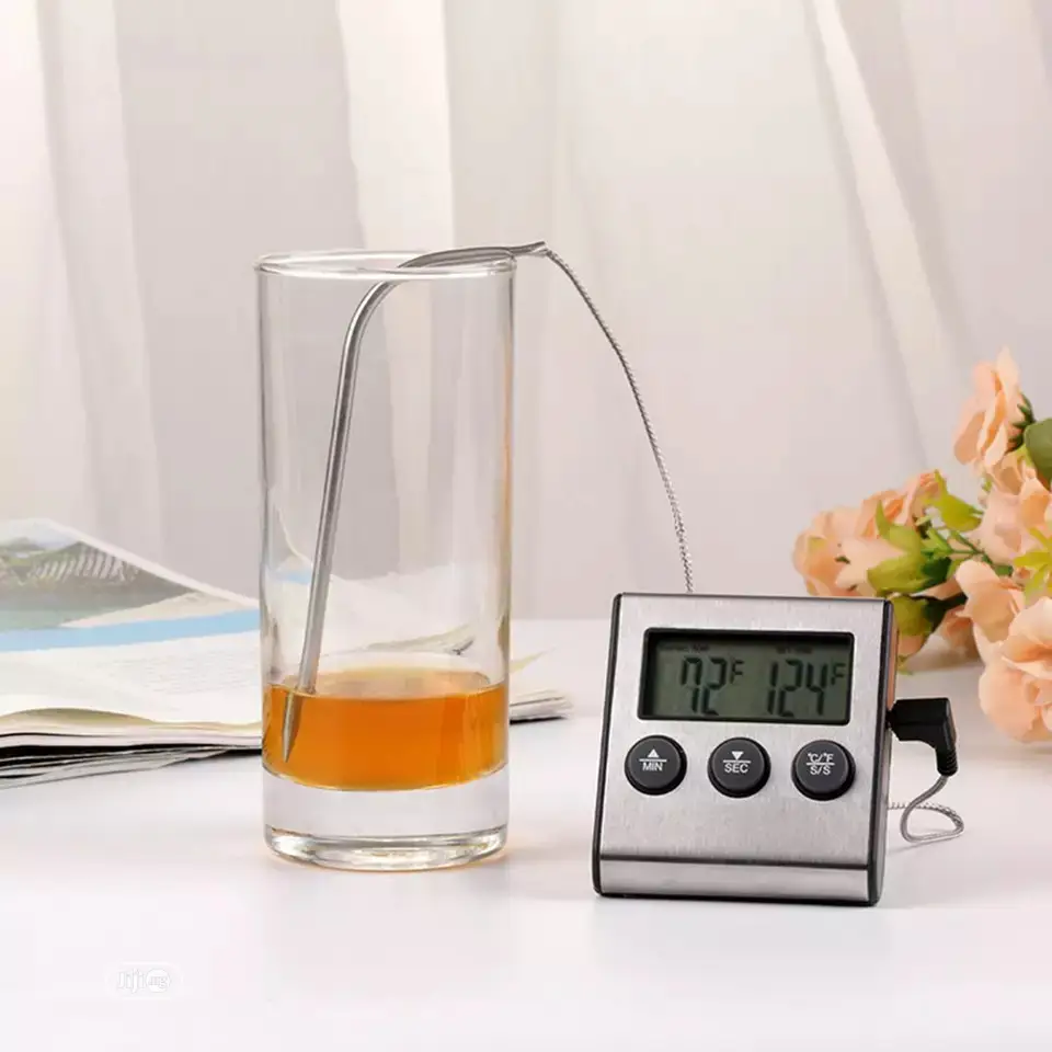 Digital Kitchen Thermometer With Timer