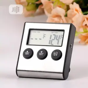 Digital Kitchen Thermometer With Timer