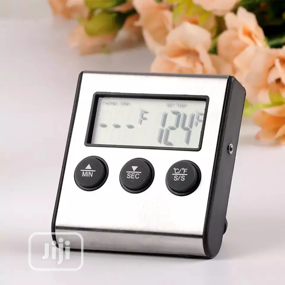 Digital Kitchen Thermometer With Timer
