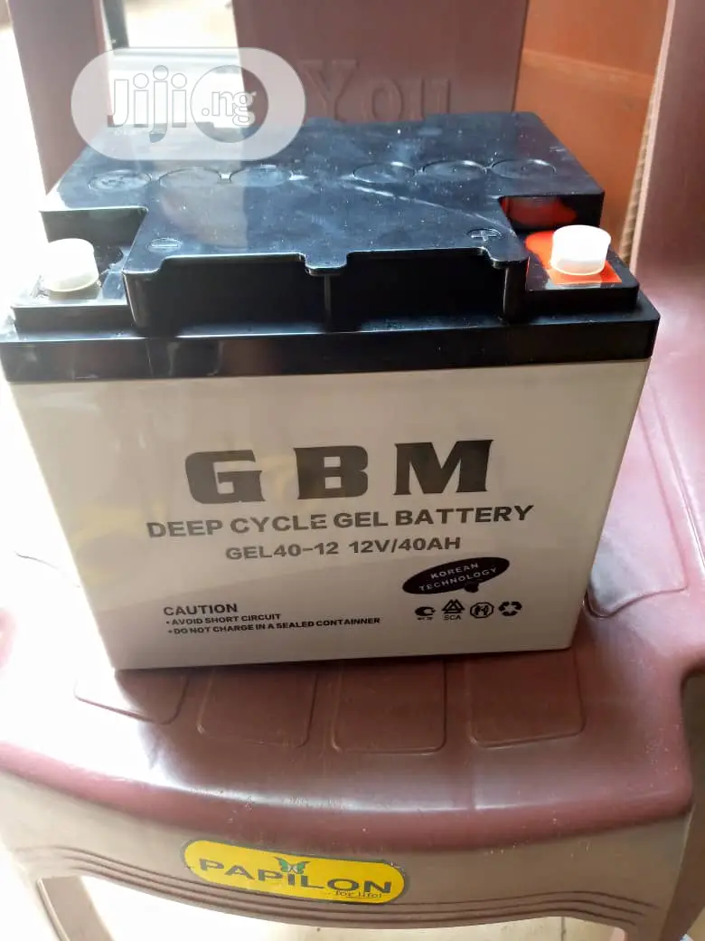 Gbm Gel Battery 12v40ah
